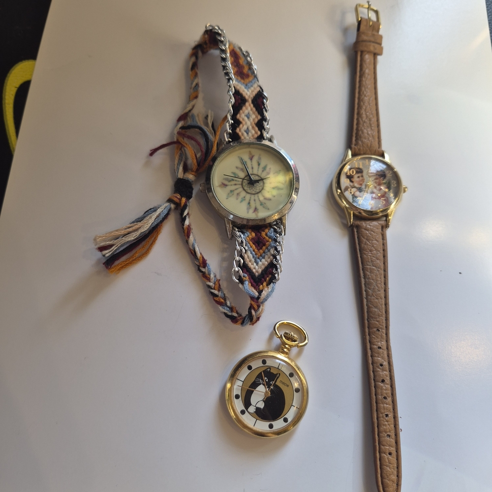 Boho Braided Strap Women's Watch - Multicolor